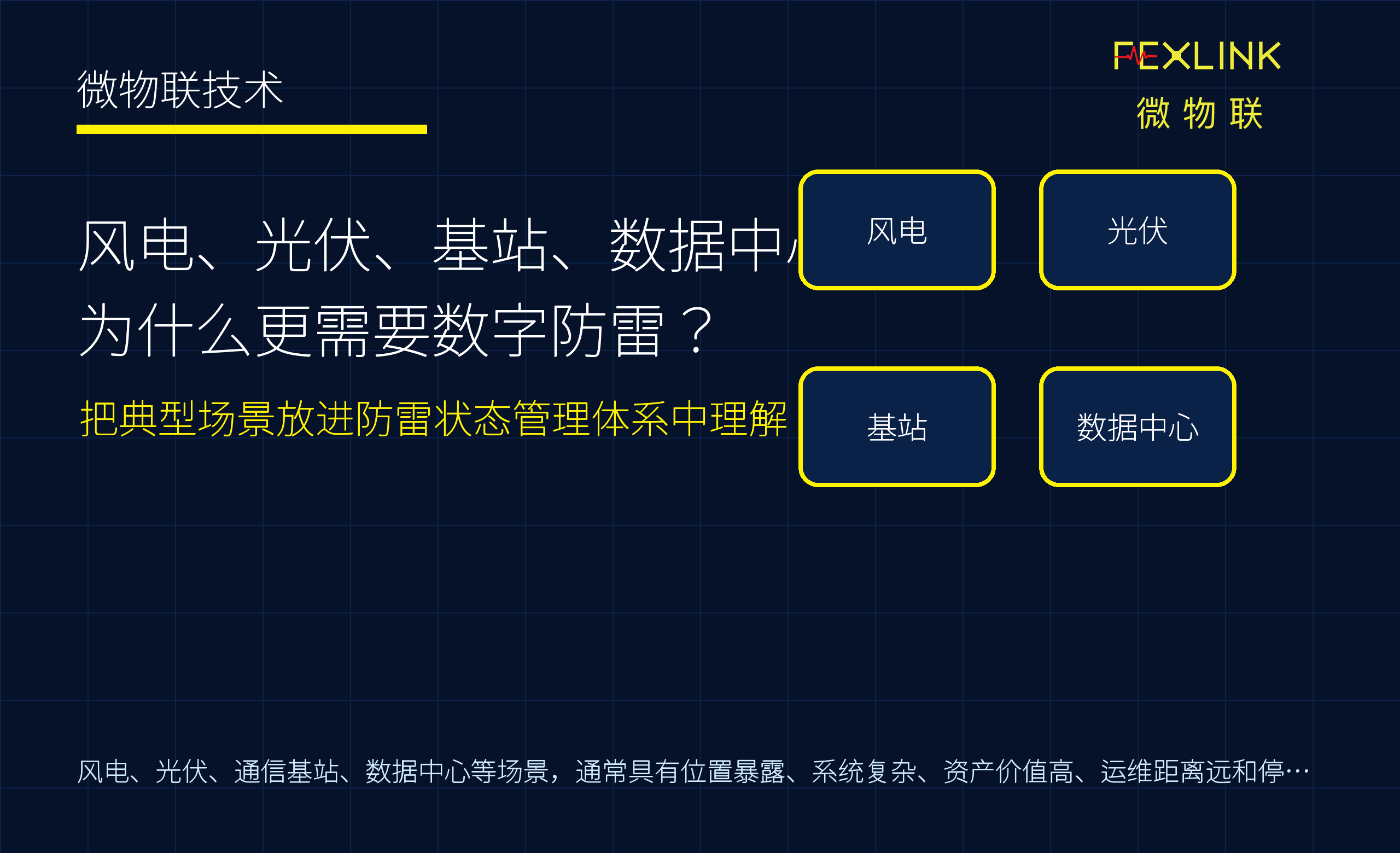 风电、光伏、基站和数据中心为什么更需要数字防雷？