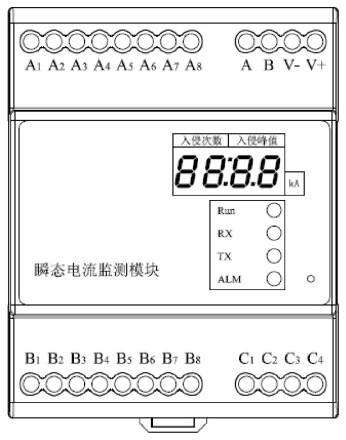 FL Transient Current Monitor Interface Diagram