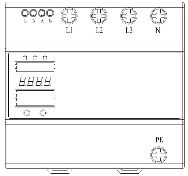 FSS智慧型電湧保護器 4P介面說明